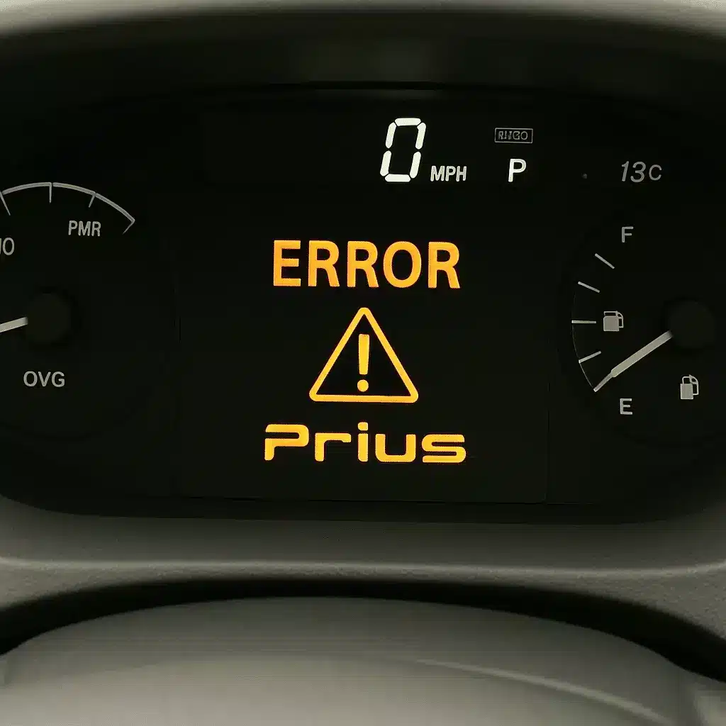 prius error warning