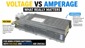Voltage vs Amperage – What Matters Most for NiMH Hybrid Batteries