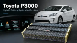 Toyota P3000 hybrid battery malfunction with Prius and HV battery pack